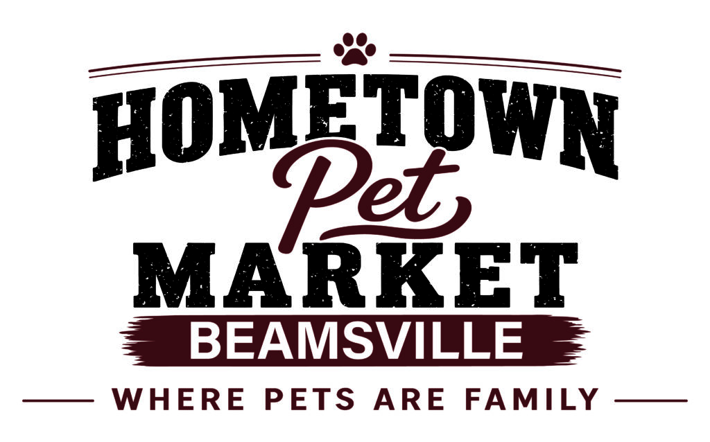 Hometown Pet Market_Stacked Logo w Tag line